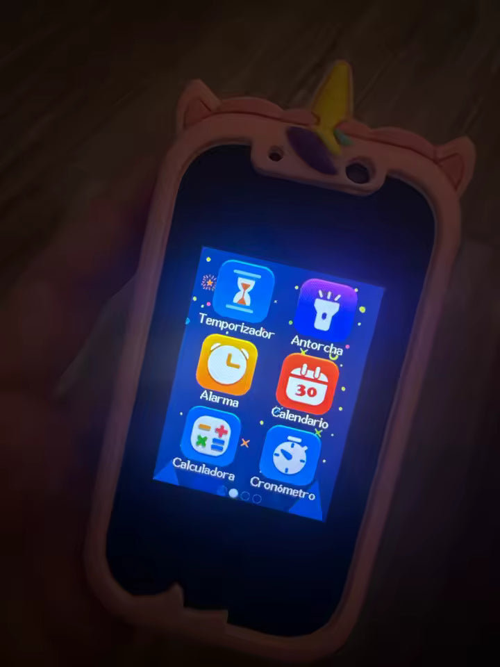 هاتف ذكي للأطفال للأولاد والبنات من عمر 3 إلى 12 سنة